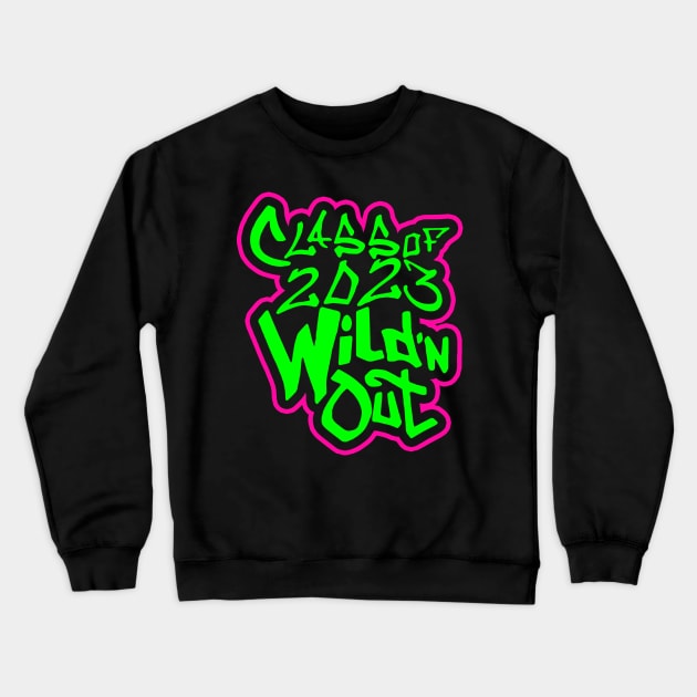 wild-n-out-high-resolution Crewneck Sweatshirt by qetzastore